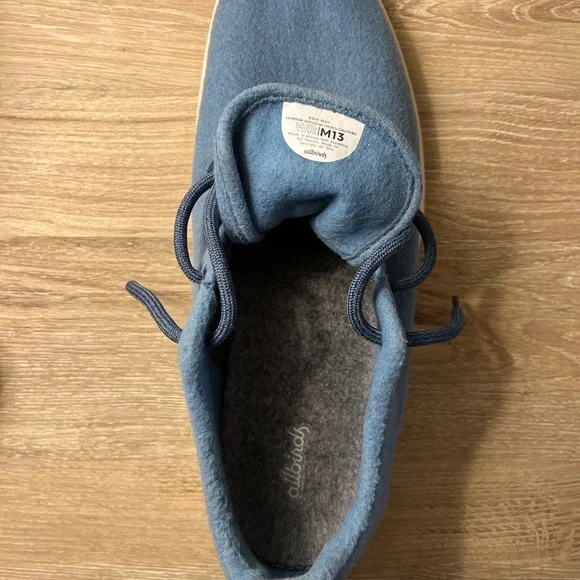 Allbirds. Wool Runners. Men’s Size 13. Blue. - Picture 4 of 9